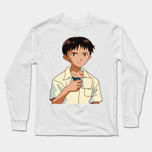 Shinji Coffee Long Sleeve T-Shirt